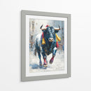 Toro español - DIEGO D L | Cuadro decorativo de Canvas Lab