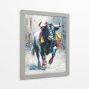Toro español - DIEGO D L | Cuadro decorativo de Canvas Lab
