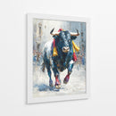 Toro español - DIEGO D L | Cuadro decorativo de Canvas Lab