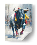 Toro español - DIEGO D L | Cuadro decorativo de Canvas Lab