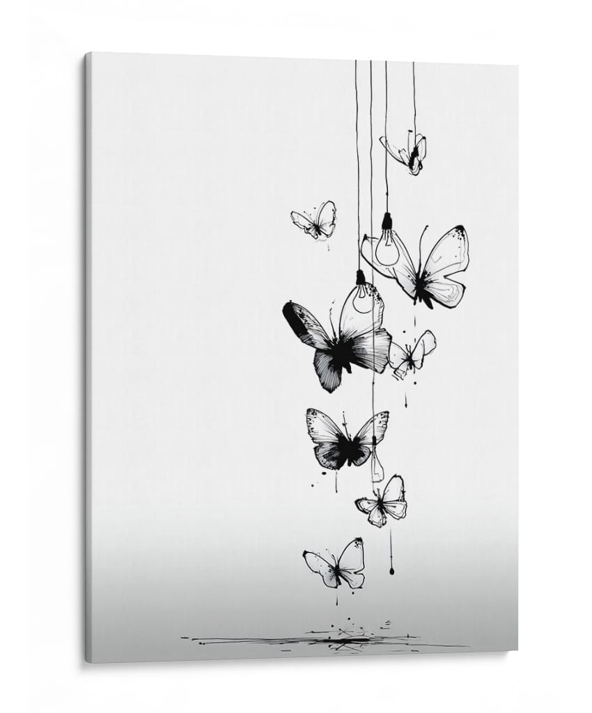 Mariposas II - DIEGO D L | Cuadro decorativo de Canvas Lab
