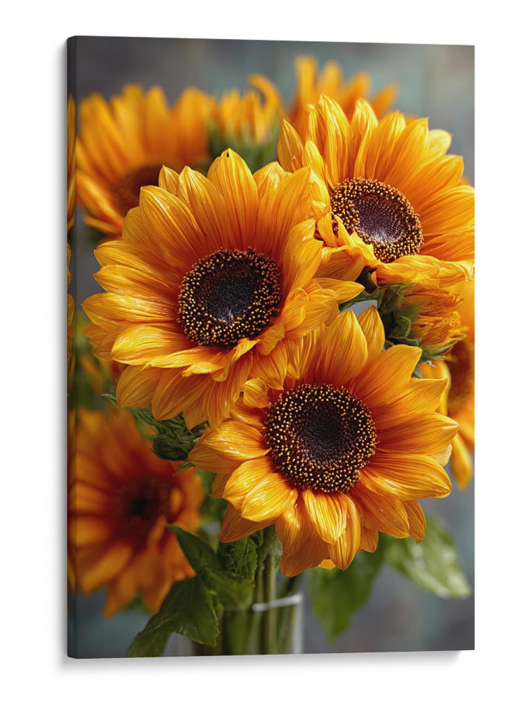 Montones de girasoles - DIEGO D L | Cuadro decorativo de Canvas Lab