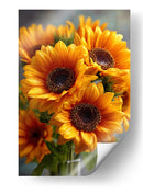 Montones de girasoles - DIEGO D L | Cuadro decorativo de Canvas Lab