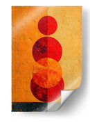 Piramides de circulos  - DIEGO D L | Cuadro decorativo de Canvas Lab