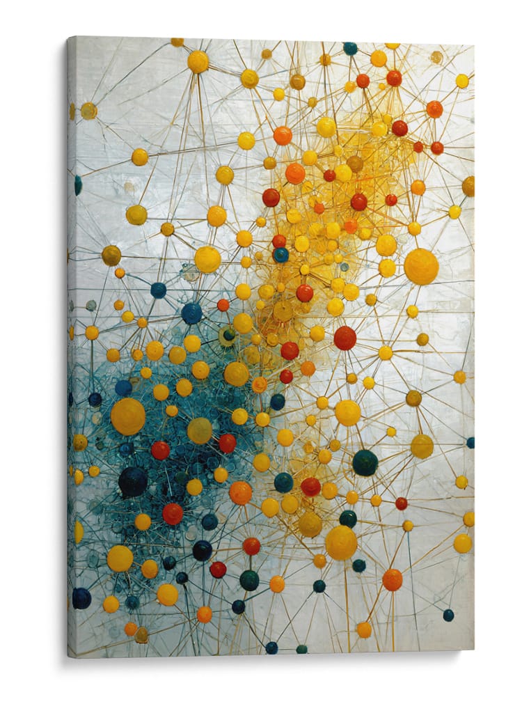 Puntos - DIEGO D L | Cuadro decorativo de Canvas Lab