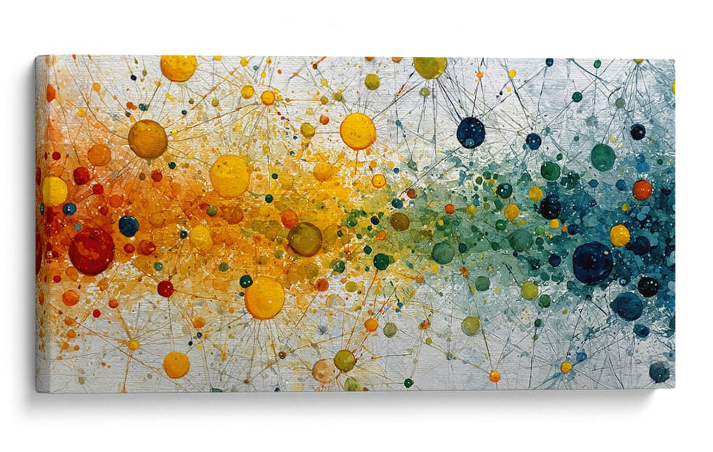 Puntos abstractos - DIEGO D L | Cuadro decorativo de Canvas Lab