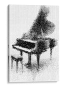 Piano de puntos - DIEGO D L | Cuadro decorativo de Canvas Lab
