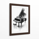 Piano de puntos - DIEGO D L | Cuadro decorativo de Canvas Lab