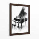 Piano de puntos - DIEGO D L | Cuadro decorativo de Canvas Lab