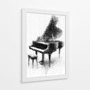 Piano de puntos - DIEGO D L | Cuadro decorativo de Canvas Lab