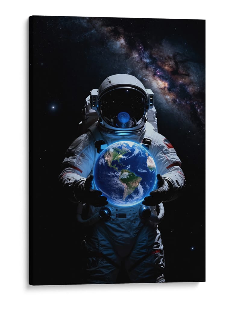 Guardián del Mundo - Puffy Design | Cuadro decorativo de Canvas Lab