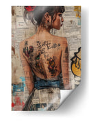 Tinta y Titulares - Puffy Design | Cuadro decorativo de Canvas Lab