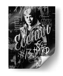 Poeta Callejero - Puffy Design | Cuadro decorativo de Canvas Lab