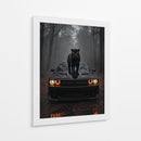Acecho Nocturno - Puffy Design | Cuadro decorativo de Canvas Lab