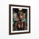 Rebelde Callejera - Puffy Design | Cuadro decorativo de Canvas Lab