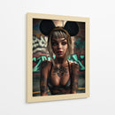 Rebelde Callejera - Puffy Design | Cuadro decorativo de Canvas Lab