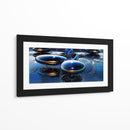 Discos flotantes - Caperh | Cuadro decorativo de Canvas Lab