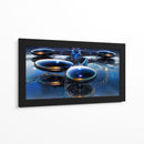 Discos flotantes - Caperh | Cuadro decorativo de Canvas Lab