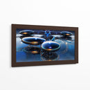 Discos flotantes - Caperh | Cuadro decorativo de Canvas Lab