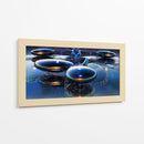 Discos flotantes - Caperh | Cuadro decorativo de Canvas Lab