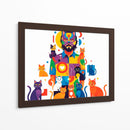 El señor de los gatos - Caperh | Cuadro decorativo de Canvas Lab