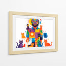El señor de los gatos - Caperh | Cuadro decorativo de Canvas Lab