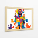 El señor de los gatos - Caperh | Cuadro decorativo de Canvas Lab