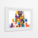 El señor de los gatos - Caperh | Cuadro decorativo de Canvas Lab