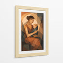 Mamá con bebé en brazos - Caperh | Cuadro decorativo de Canvas Lab