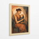 Mamá con bebé en brazos - Caperh | Cuadro decorativo de Canvas Lab