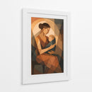Mamá con bebé en brazos - Caperh | Cuadro decorativo de Canvas Lab
