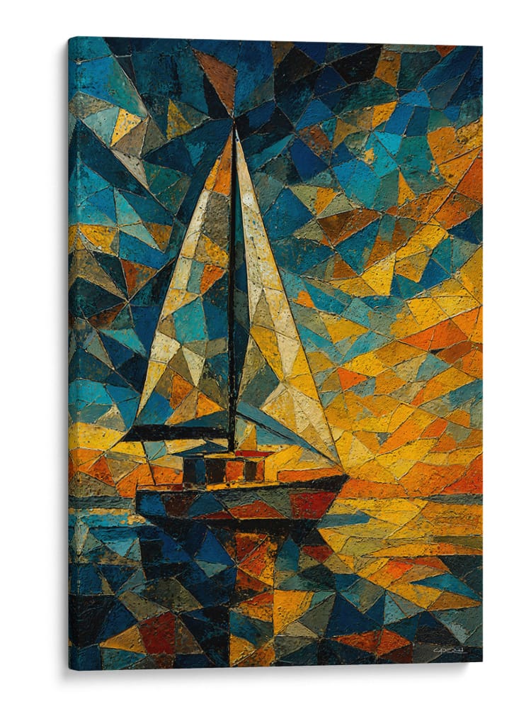 Velero III - Caperh | Cuadro decorativo de Canvas Lab
