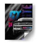 Monstruo Callejero - Puffy Design | Cuadro decorativo de Canvas Lab