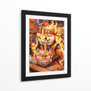 Guerrero Ramen - Puffy Design | Cuadro decorativo de Canvas Lab