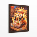 Guerrero Ramen - Puffy Design | Cuadro decorativo de Canvas Lab