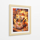Guerrero Ramen - Puffy Design | Cuadro decorativo de Canvas Lab