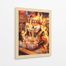 Guerrero Ramen - Puffy Design | Cuadro decorativo de Canvas Lab