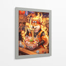 Guerrero Ramen - Puffy Design | Cuadro decorativo de Canvas Lab