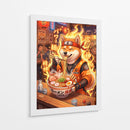 Guerrero Ramen - Puffy Design | Cuadro decorativo de Canvas Lab