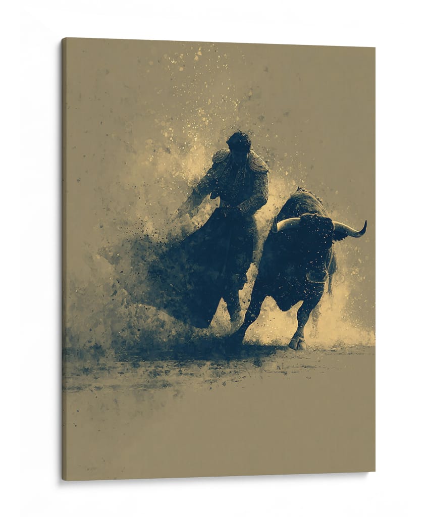 Toros II - DIEGO D L | Cuadro decorativo de Canvas Lab