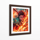 Voluntad Ardiente - Puffy Design | Cuadro decorativo de Canvas Lab