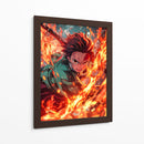 Voluntad Ardiente - Puffy Design | Cuadro decorativo de Canvas Lab
