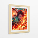 Voluntad Ardiente - Puffy Design | Cuadro decorativo de Canvas Lab