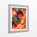 Voluntad Ardiente - Puffy Design | Cuadro decorativo de Canvas Lab