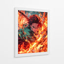 Voluntad Ardiente - Puffy Design | Cuadro decorativo de Canvas Lab