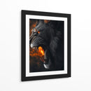Rugido de Infierno - Puffy Design | Cuadro decorativo de Canvas Lab