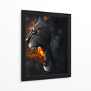 Rugido de Infierno - Puffy Design | Cuadro decorativo de Canvas Lab