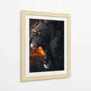 Rugido de Infierno - Puffy Design | Cuadro decorativo de Canvas Lab