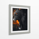 Rugido de Infierno - Puffy Design | Cuadro decorativo de Canvas Lab