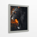 Rugido de Infierno - Puffy Design | Cuadro decorativo de Canvas Lab